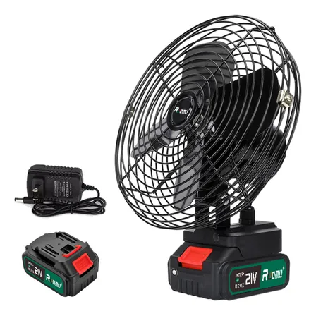 Ventilador Portatil Bateria 8'' Inclui 21v Bateria Portátei