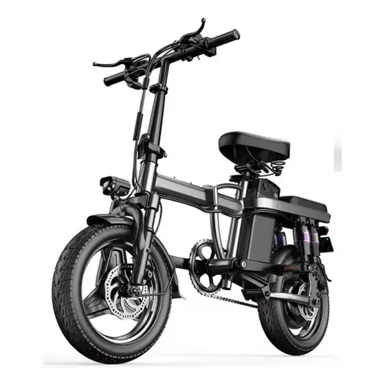Bicicleta Elétrica Dobrável Potente Scooter Bike Moto F9 Top