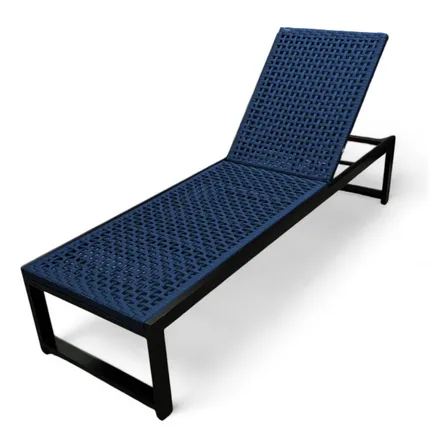 Cadeira De Piscina Espreguiçadeira Corda Náutica Luxo Hoteis