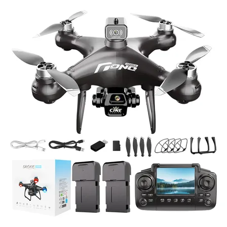 E55 Mini Drone Con Con Pantalla De 2.4inch Control Remoto 8k