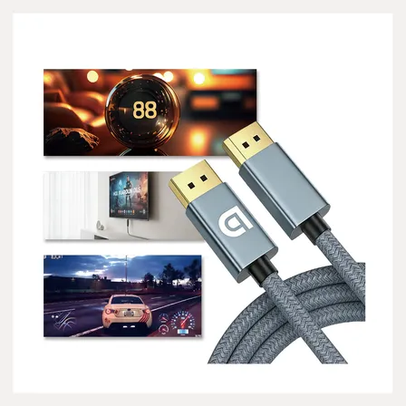 Pro Cabo Displayport 1.4 8k/4k 120hz Ultra Hd Resistente 3m