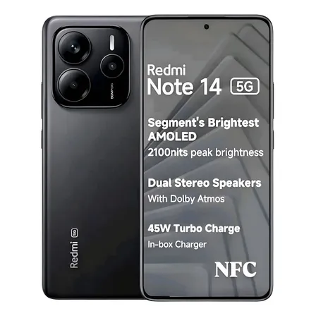 Xiaomi Redmi Note 14 5g 8gb 256gb Dual/sim (global) C/ Nfc Preto