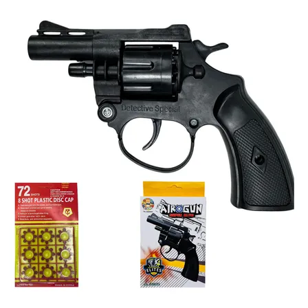 Arminha Rambo Gira Tambor Revolver De Espoleta 72 Shot Arma