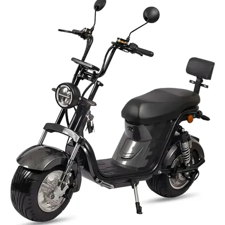 Scooter Moto Bicicleta Eletrica 1000w Sem Cnh Verde Militar