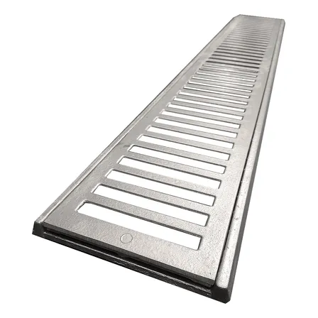 Grelha E Porta Grelha 20x100 Pedestre Rustico Lgmais