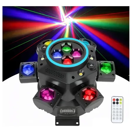 200w Moving Head Light 10 Leds Rgbw Luminação Dj Festa