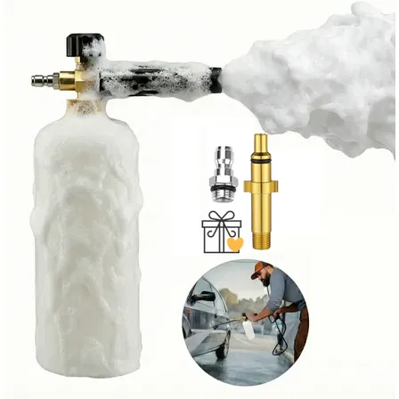 1l Snow Foam Canhão De Espuma Wap Com Rápida 1/4+14mm Engate