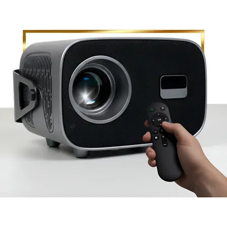 Projetor Portátil 4k T15 Pro Full Hd 10000lm Bluetooth Wifi