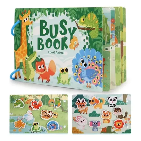 Livro Educativo Infantil Tipo Busy Book Alfabeto