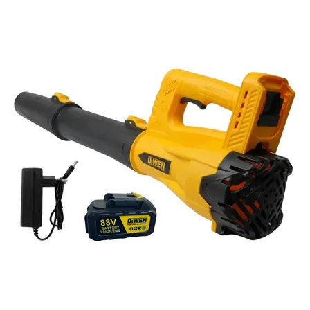 Soprador De Folhas Profissional + 1 Bateria 88v Potente