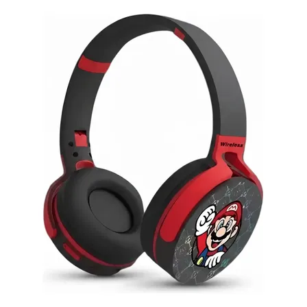 Fone De Ouvido Bluetooth Super Mario Unissex Sem Fio