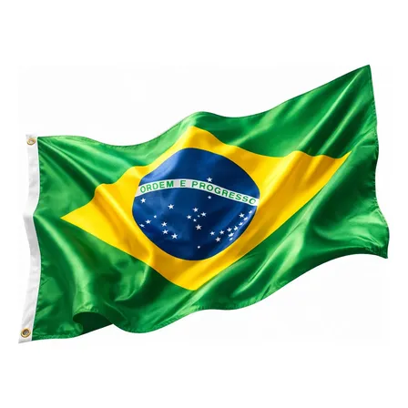 Bandeira Do Brasil Grande 150x90 Cores Vivas