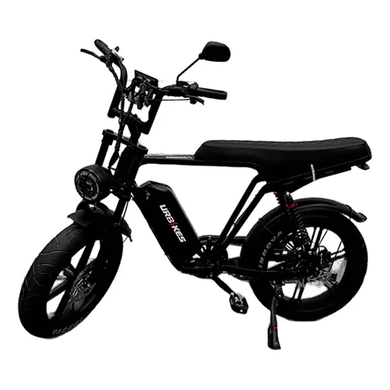 Bike Elétrica V10 Max 1000w 32km/h Freio Hidráulico Alarme