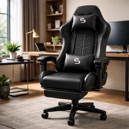 Cadeira Gamer Escritório Ergonômica Confortável Reclinável