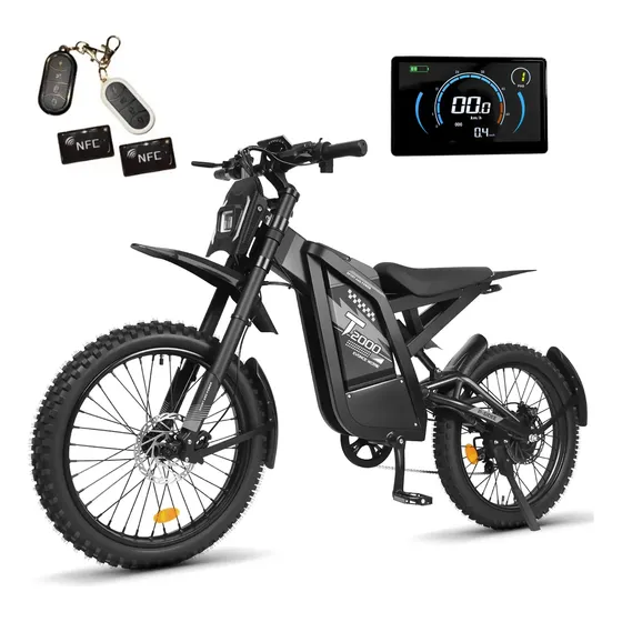 Bike Elétrica Ouxi Gt2000 1000w 30ah Autonomia Até 120km