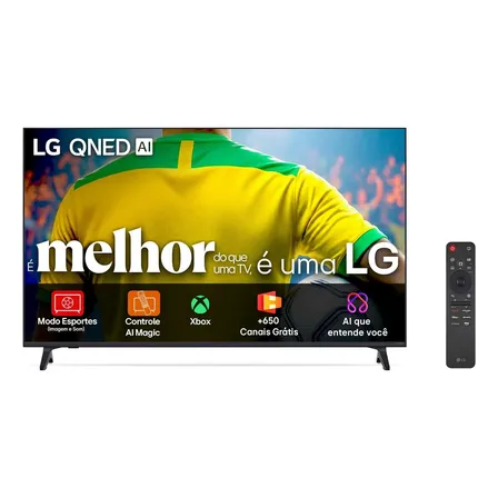 Smart Tv 4k 75 Lg Qned73 Portal De Games Processador Ai 7