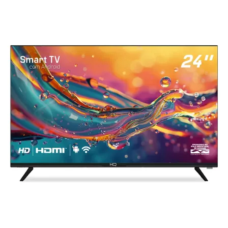 Smart Tv De 24 Hq Hqstv24np Com Tela Led Hd - Viva