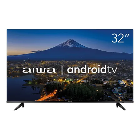 Smart Tv Aiwa 32 Android Hd Borda Ultrafina Dolby Áudio