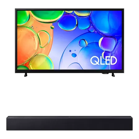 Smart Tv 43 Qled Full Hd Q5f + Soundbar Hw B400f