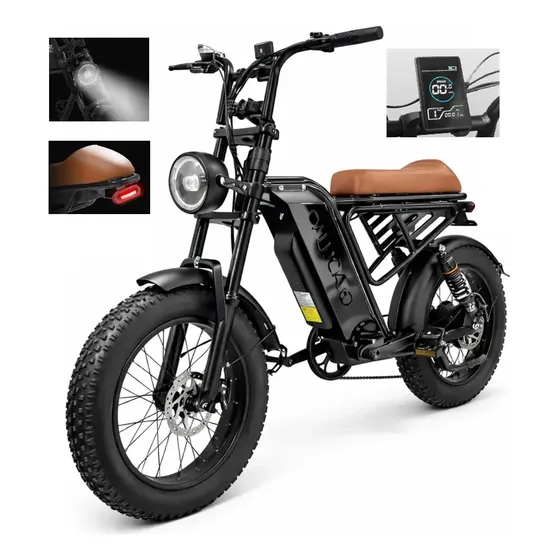 Bicicleta Bike Elétrica 750w 2026 40km/h 60km Off-road 120kg