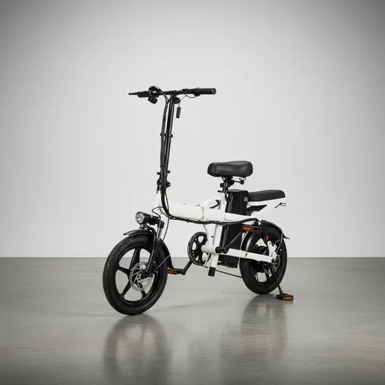 Bicicleta Elétrica Dobrável Zj Scooter 550w 25km/h 48v 12a