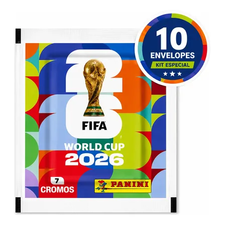 Kit 70 Figurinhas Copa Do Mundo 2026 10 Envelopes Da Panini