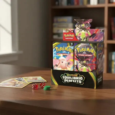 Pokémon Booster Box Equilíbrio Perfeito Ptbr Copag Pokémon E