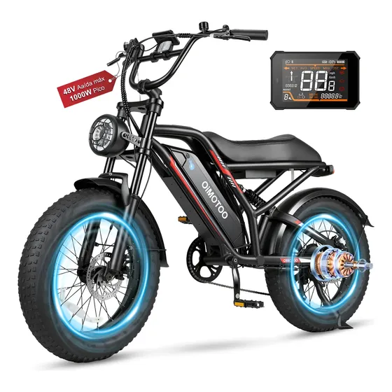 Bicicleta Elétrica Bike Autonomia 70km Adulto 1000w 32km/h