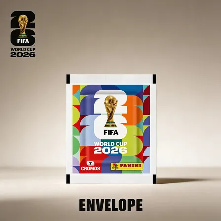Figurinhas Álbum Copa Do Mundo Fifa 2026 Com 12 Envelopes
