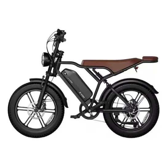 Bicicleta Elétrica Duos Bike E-vok 1000w Bateria De Lítio