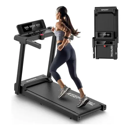 Esteira Eletrica Ergometrica Keepvital 12km/h Bivolt Preto