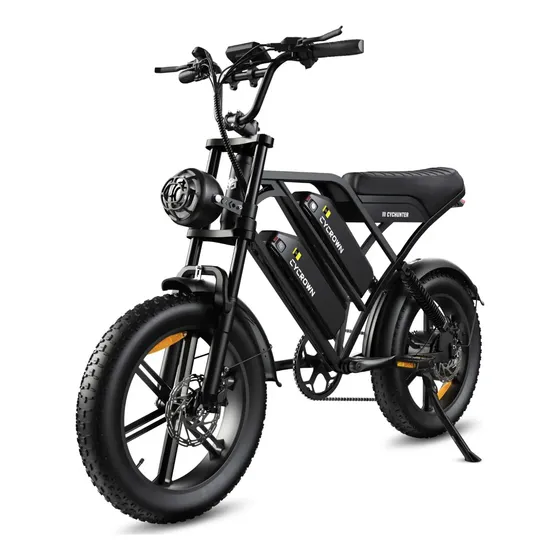 Bicicleta Elétrica Cyc Hunter Motor 750w 45km/h Caixa 1/2