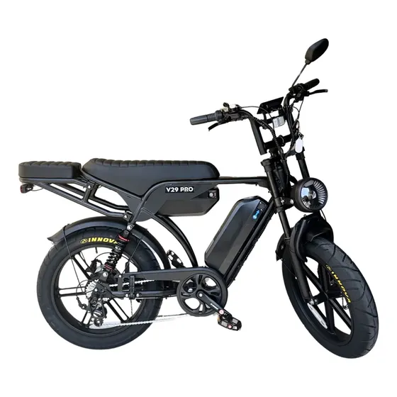 Bicicleta Eletrica V29 Pro 1000w 2 Baterias 120km Autonomia
