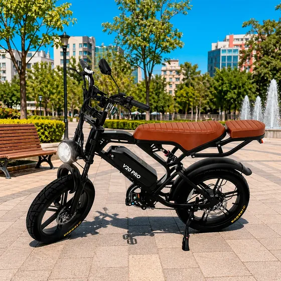 Bike Elétrica V20 Pro 1000w Autopropelido Alarme Nfc Trava