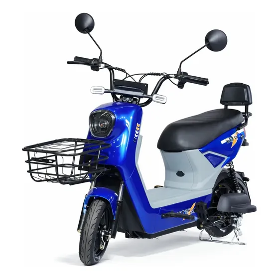 Bicicleta Elétrica 500w Gts Sle 48v Azul Não Precisa Cnh