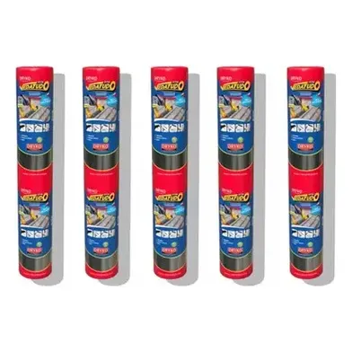 Kit 5 Manta Asfáltica Adesiva Aluminizada 90x10 Fvd90 Dryko