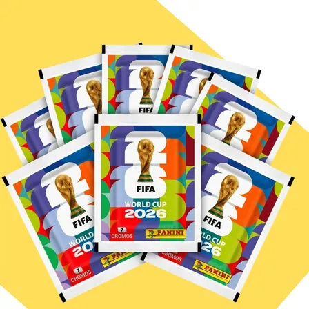 Kit Com 10 Envelopes (70 Figurinhas) Copa Do Mundo Fifa 2026