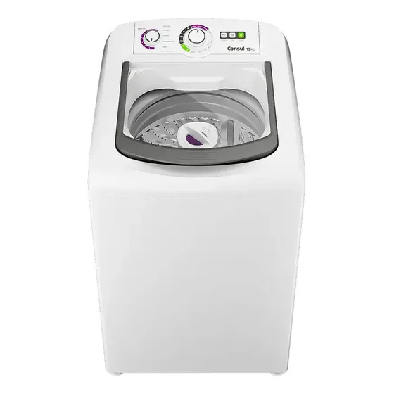 Máquina De Lavar Cwh13ab 13kg Automática Consul