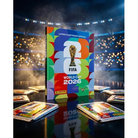 Álbum De Figurinhas Colecionáveis Copa Do Mundo Fifa 2026