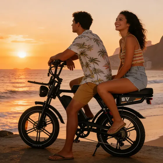 Bicicleta Elétrica Ouxi V8 Ultra 1000w Bateria De Lítio