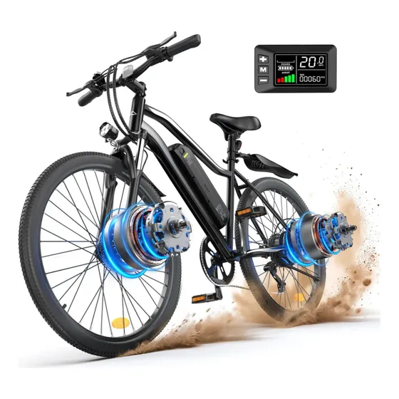 Bicicleta Elétrica Com Motor De 500w Para Adultos 32km/h Eb3