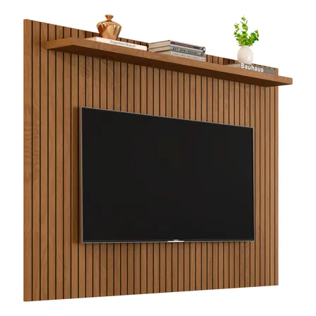 Suporte Fixo Painel Egeo Frisado Televisão Até 50 Polegadas