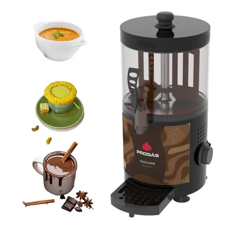 Máquina Profissional Chocolate Quente Chocolateira Fondue 3l