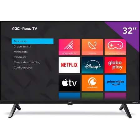 Smart Tv Led 32 Hd Aoc 32s5045 Roku Tv