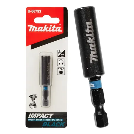 Porta Bit Magnético Makita 60mm B-66793 Impact Black