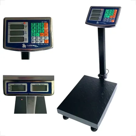 Balança Plataforma 150kg Bivolt Alta Precisão Com Garantia