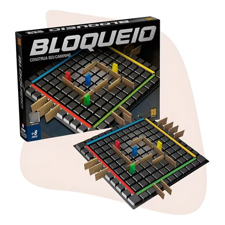 Jogo De Mesa Bloqueio - Grow 4408, Edição Português