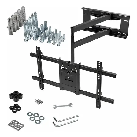 Suporte Tv Com Braço Extra Longo Articulado Até 45kg 85 Pol