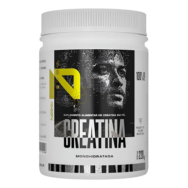 Creatina Monohidratada 100% Pura 220g Importada - Next10
