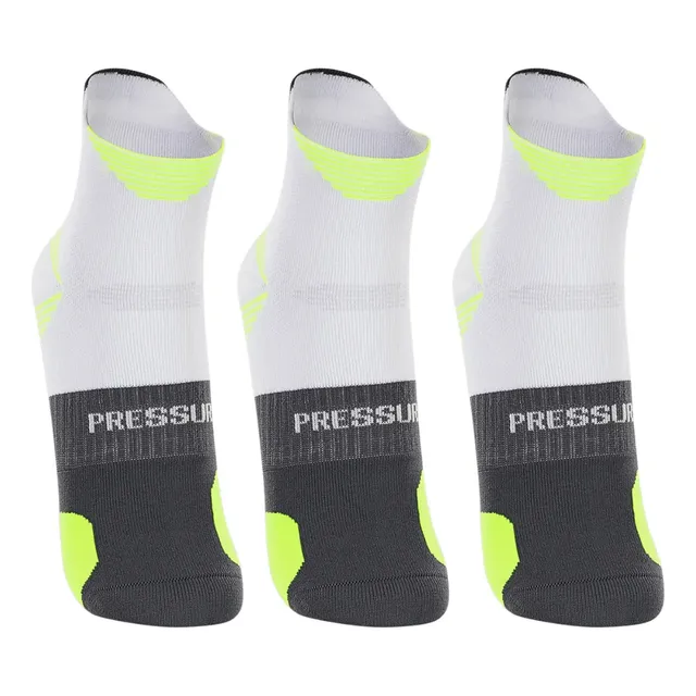 Meia Poliamida Corrida Lupo Cano Curto Dry Anti Bolha 3pares